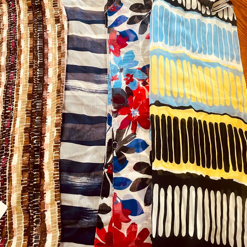 7 CJ Banks Dress Scarves